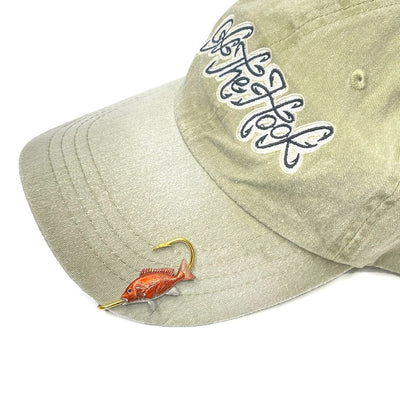 RED SNAPPER HOOKIT Hat Hook - Fishing Hat Clip - Caribbean Bodega